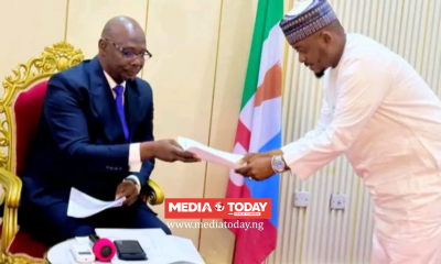 2027: Gov Sule presents INEC nomination forms to APC National Assembly candidates in Nasarawa