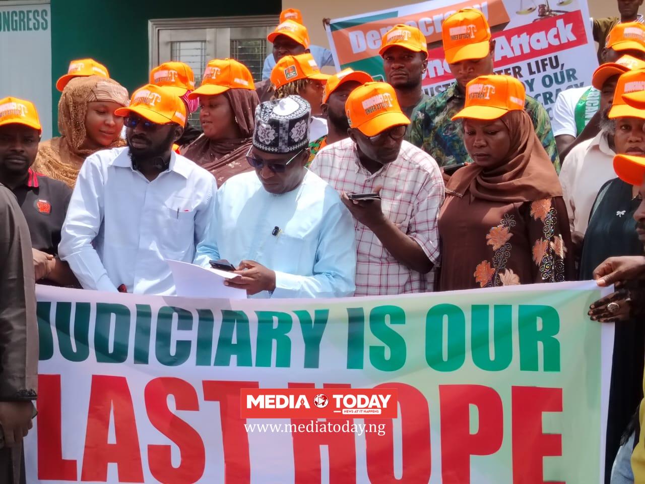 Party Deregistration: ADC youth wing petitions NJC, demands Lifu's removal
