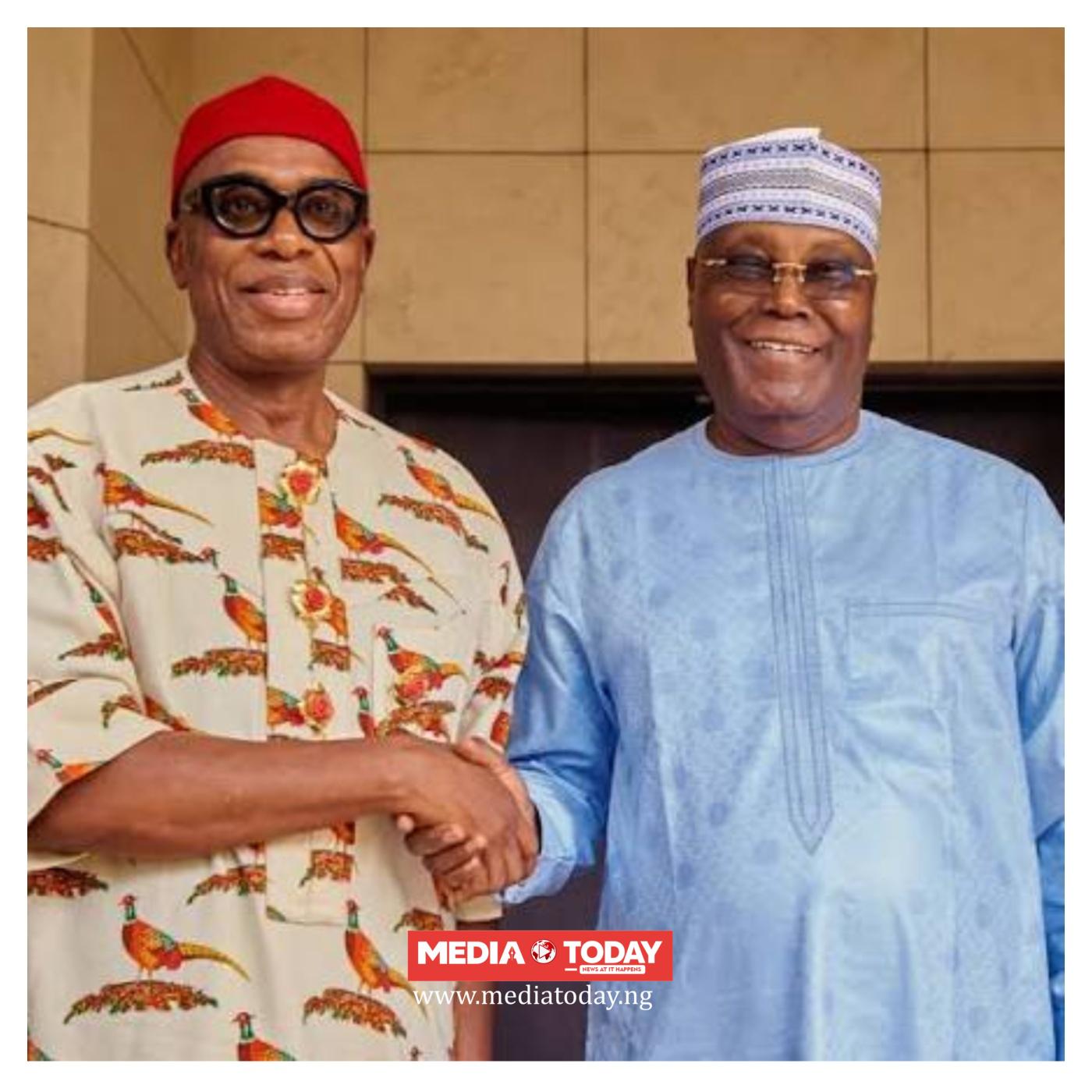 BREAKING: 2027: ADC officially announces Amaechi as Atiku’s running mate