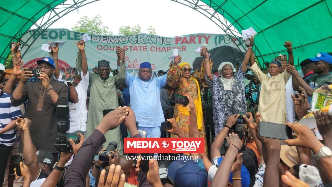 PDP welcomes Iyabo Obasanjo, hands her Ogun senate ticket