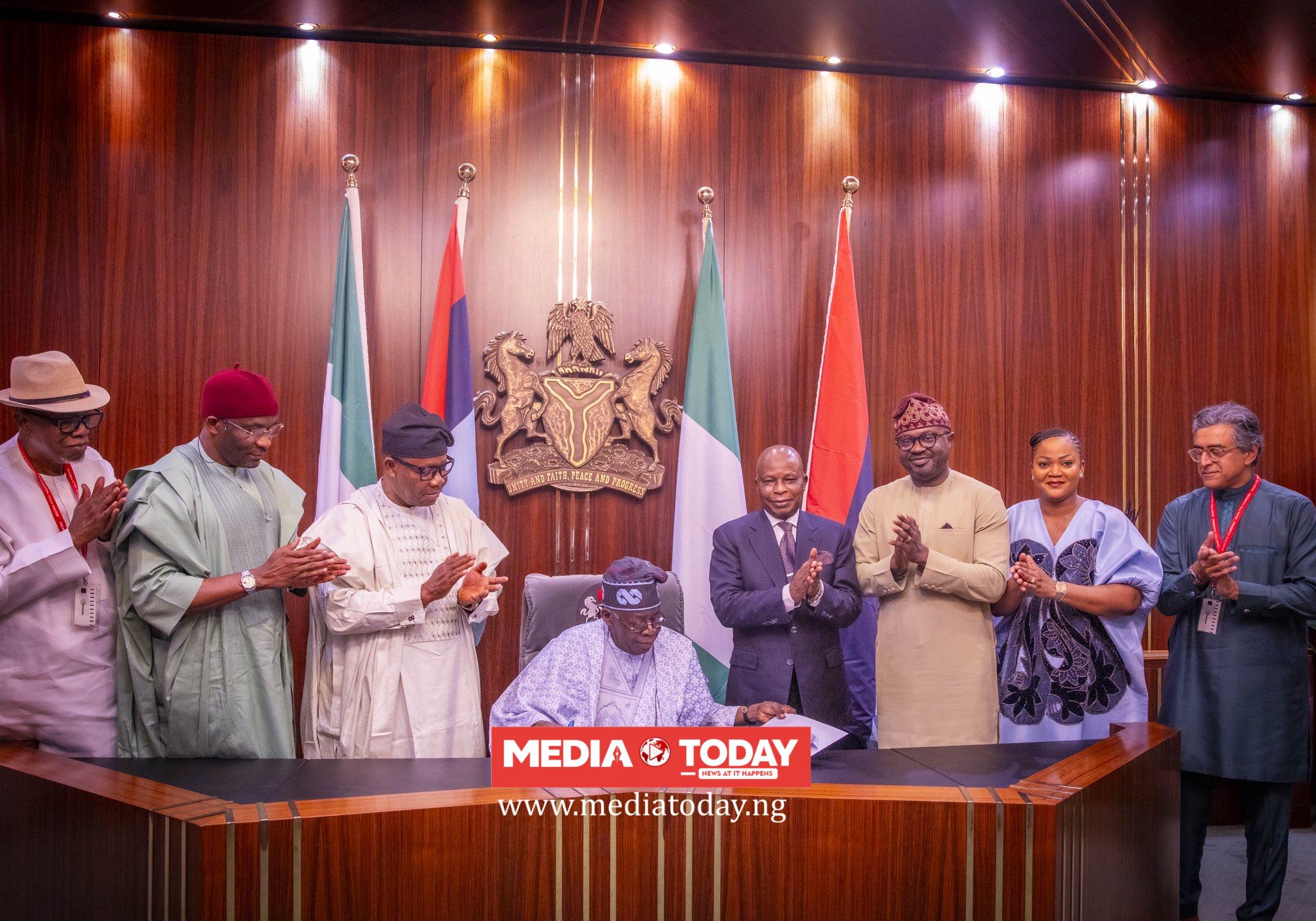 Tinubu Signs NIMC Act 2026 Into Law