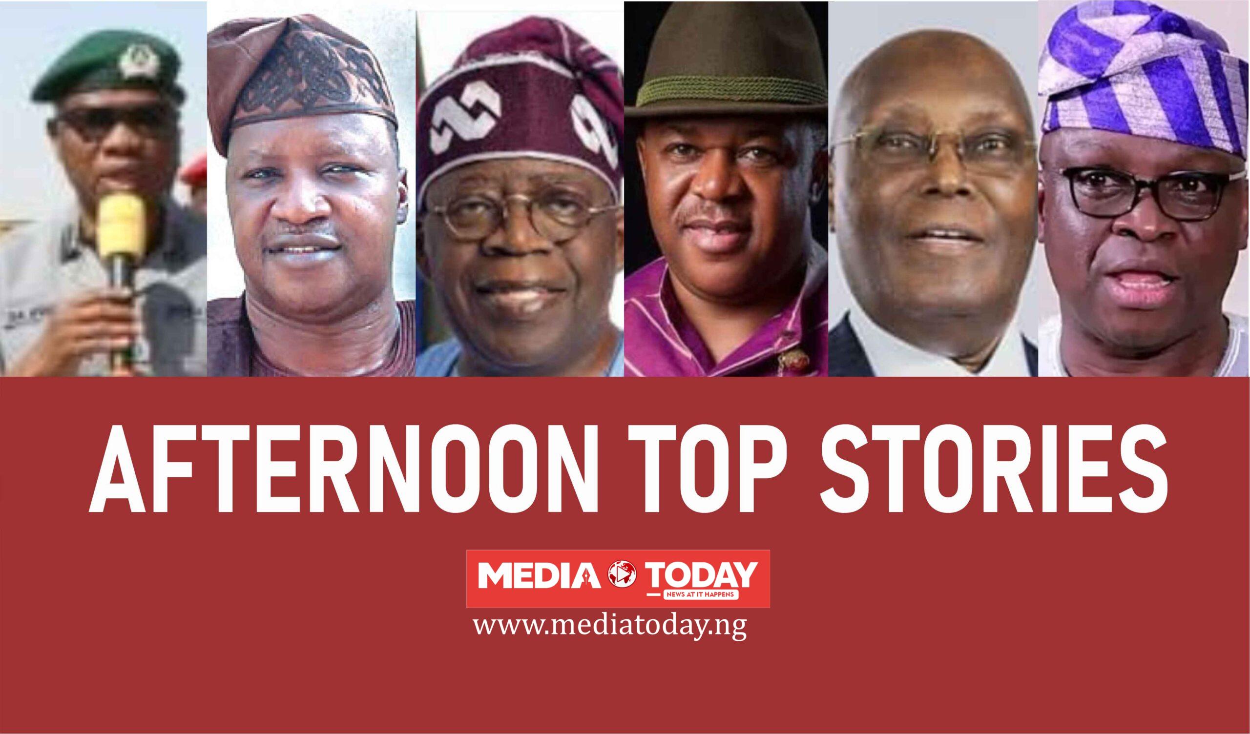 Media Today Nigeria Afternoon 5 Top Stories