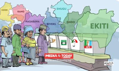 By-elections in Six States: Oyebanji Wins Ekiti Gov. with Landslide as APC Picks Kano, Ondo, Enugu, PDP in Rivers
