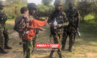 Two Lifeless Bodies Recovered As Troops Raid Katsina Terror Camps, Rescue Kidnap Victim Held In Chains