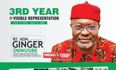 3 Years of⁠ Visible Representation: Ho‍n. Ginger Onwus‍ibe’s Legislative Foo⁠tprin‌ts Transform Isiala Ngwa Federal Constituency