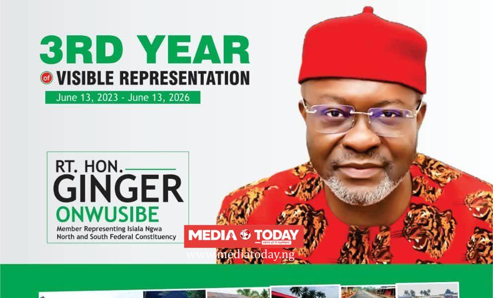 3 Years of⁠ Visible Representation: Ho‍n. Ginger Onwus‍ibe’s Legislative Foo⁠tprin‌ts Transform Isiala Ngwa Federal Constituency