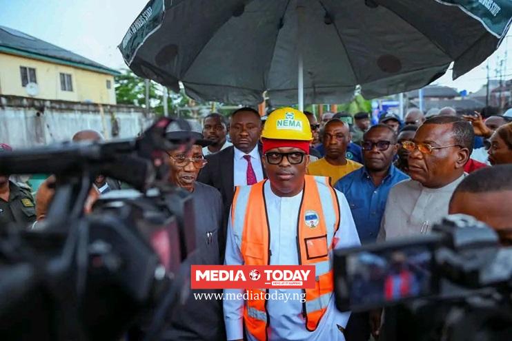 Fubara Seals Off Collapsed Port Harcourt Building, Orders Probe Into Deadly Disaster