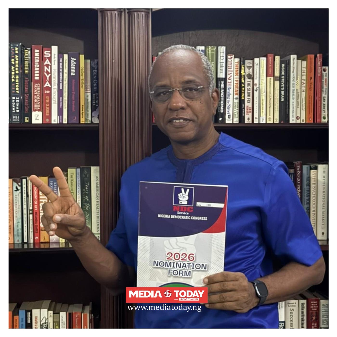 2027: Funso Doherty accepts NDC nomination for Lagos guber election
