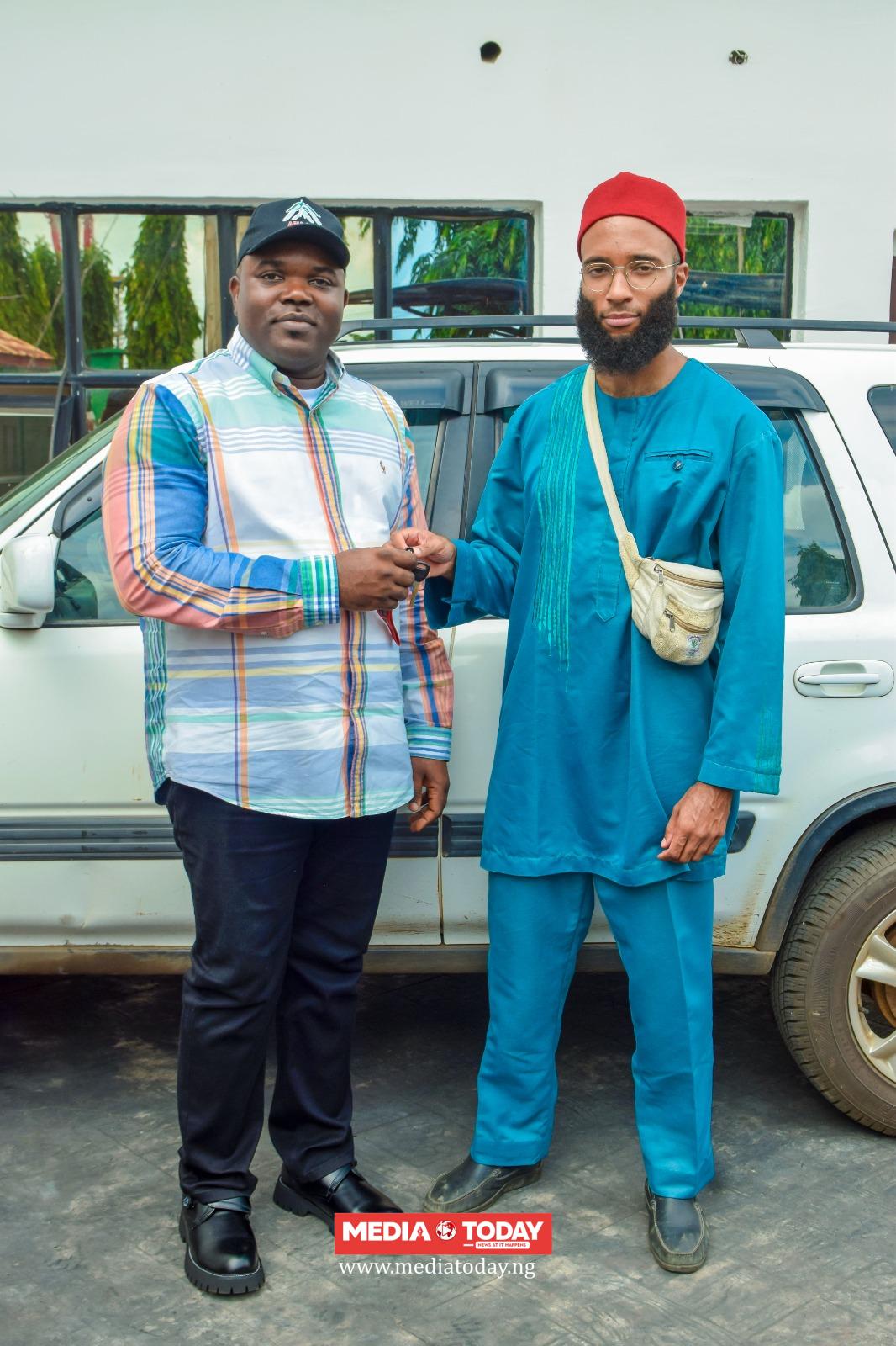 ABIA HONOURS DIASPORA ADVENTURER WHO DROVE FROM EUROPE TO OHAFIA, DONATES EXPEDITION VEHICLE TO STATE.