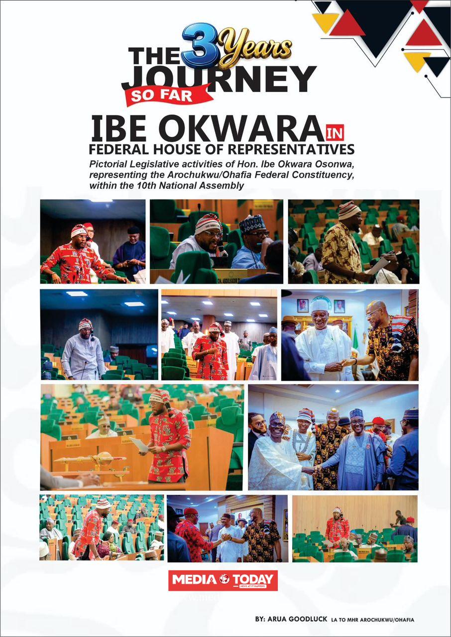 Three Years of Representation: Hon. Ibe Okwara Highlights Legislative, Developmental Achievements in Arochukwu/Ohafia.