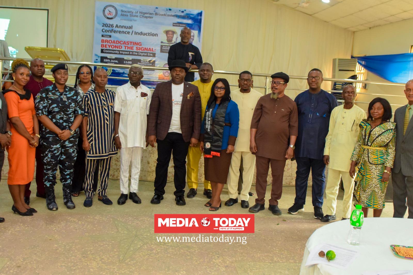 Gov Otti Commends National Leadership of Broadcasters at 2026 Conference