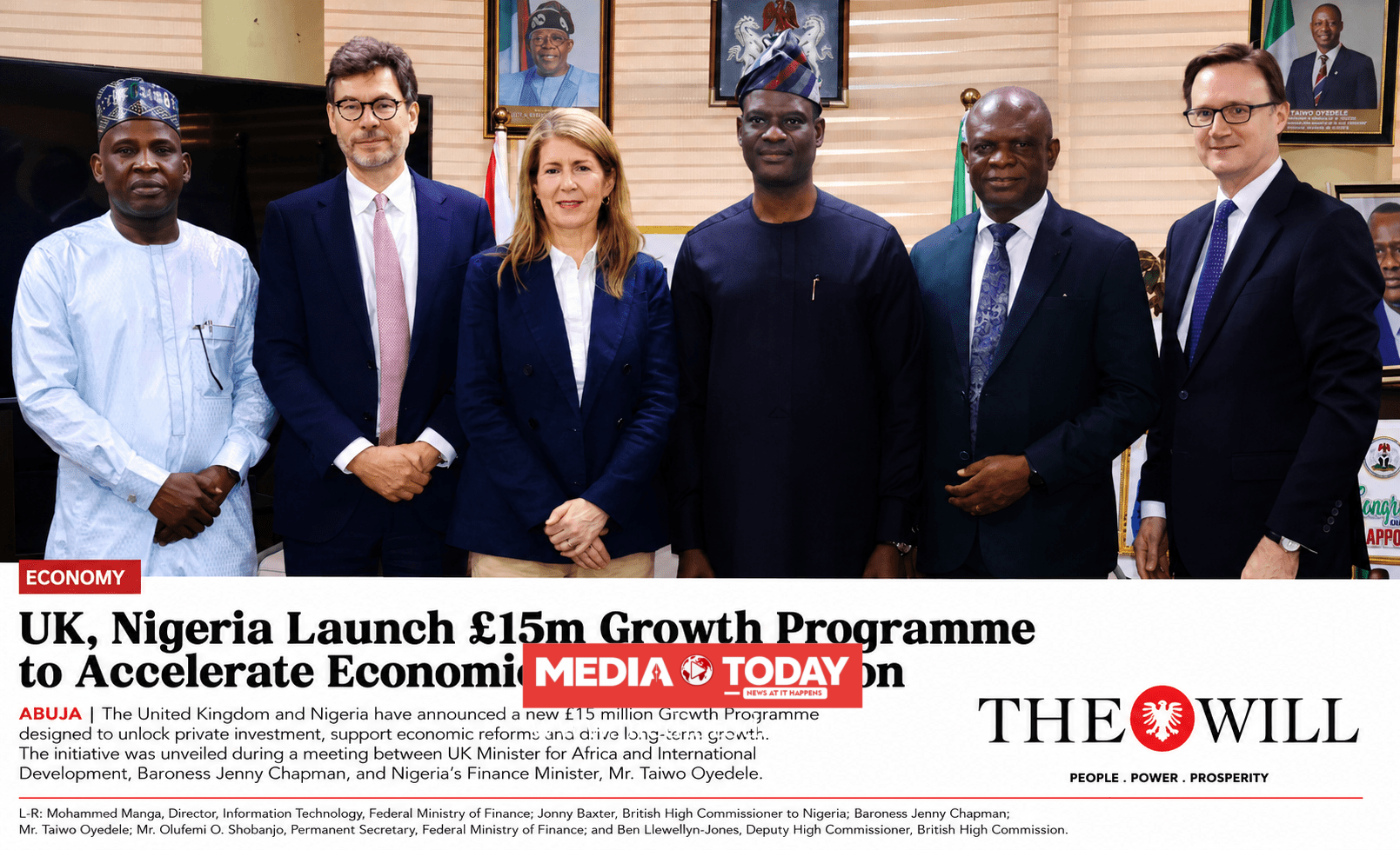 UK Launches £15m Growth Programme To Drive Investment, Economic Reforms In Nigeria