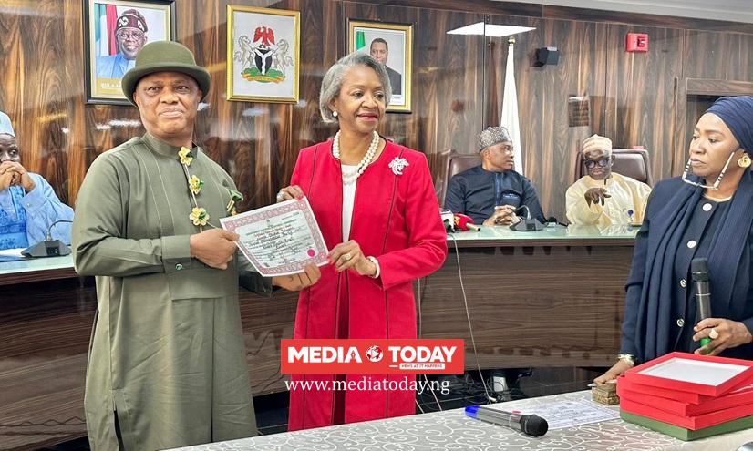 INEC Presents Certificates Of Return To Winners Of June 20 Bye-Elections
