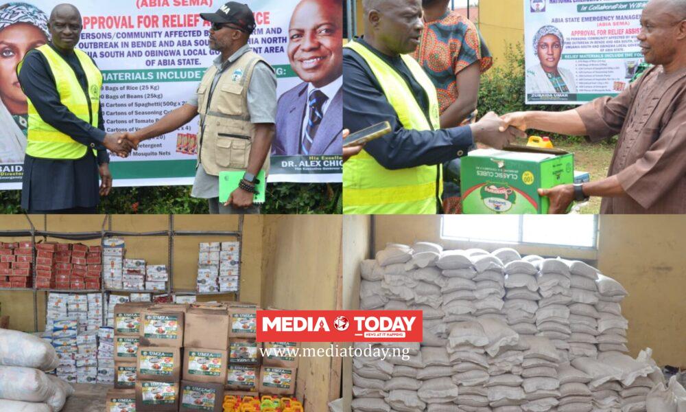 ABSG, NEMA Begin⁠ Relief Distribution‍ to Disaster Vic‌tims Across Four LGAs