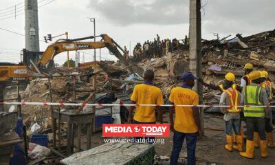 One More Body Recovered in Lagos Building Collapse as Death Toll Rises to Nine