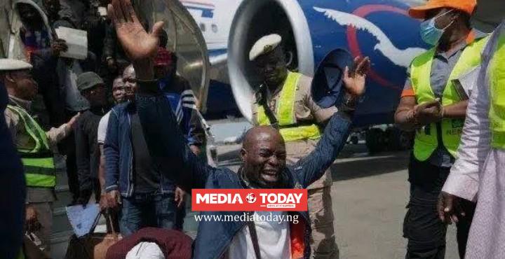 268 Nigerians Evacuated from South Africa Land in Lagos