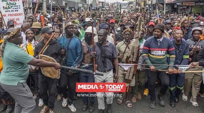 Thousands March In South Africa, Demand Illegal Migrants Leave