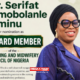 Dr. Serifat Aminu Appointment to NMCN Board