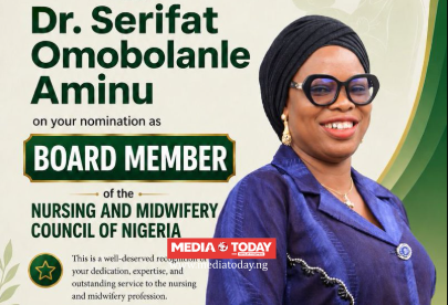 Dr. Serifat Aminu Appointment to NMCN Board