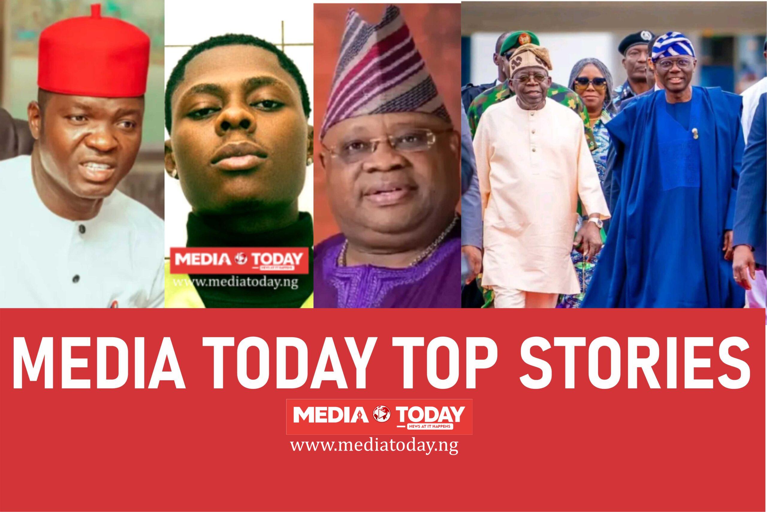 MEDIA TODAY TOP 5 STORIES