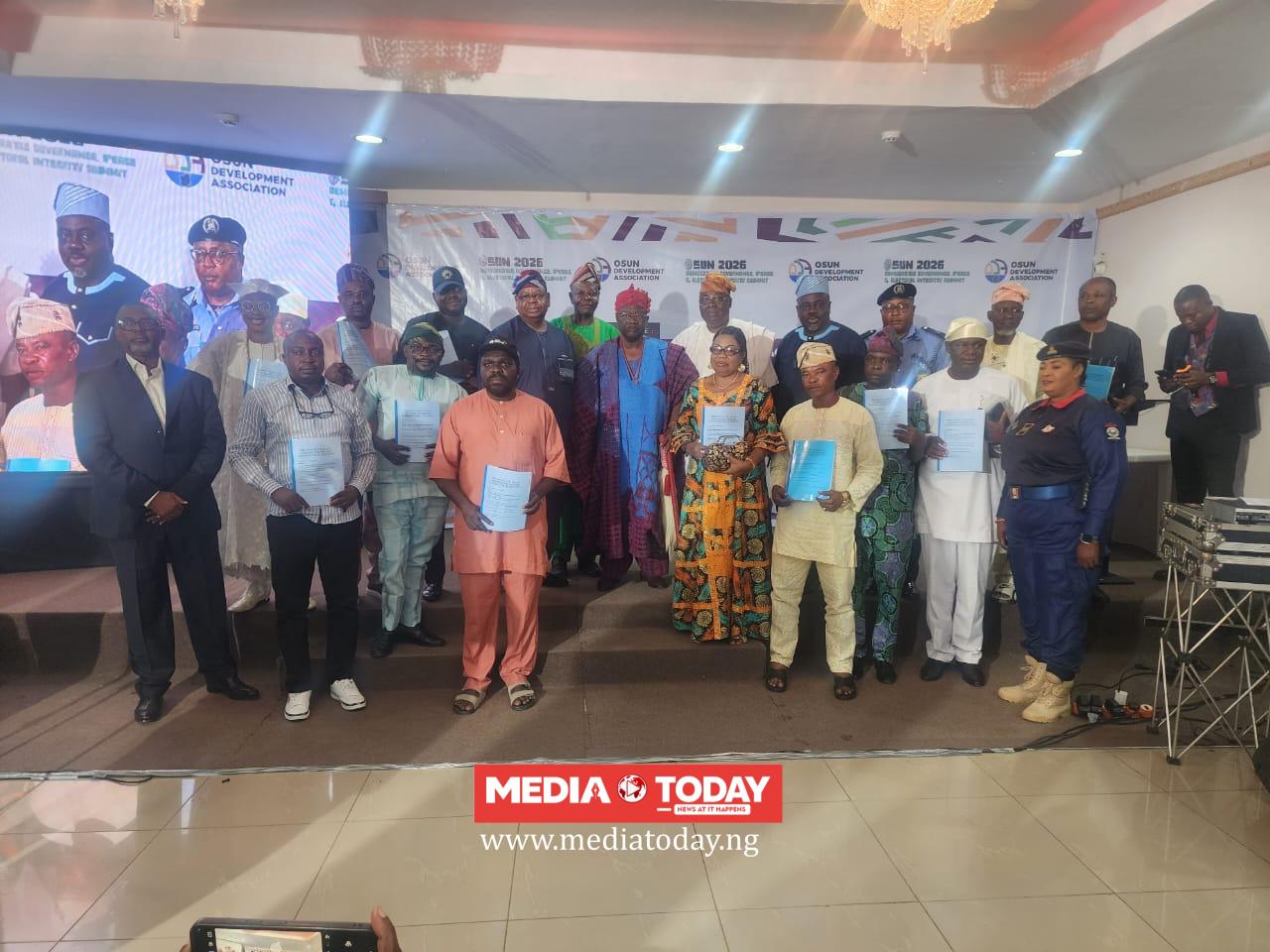 APC, ADC absent as guber candidates endorse Osun Peace Summit