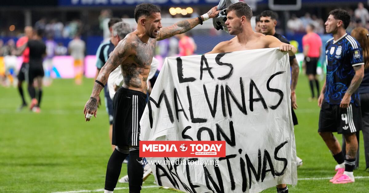 Banner That Could Land Argentina In Trouble Before World Cup Final