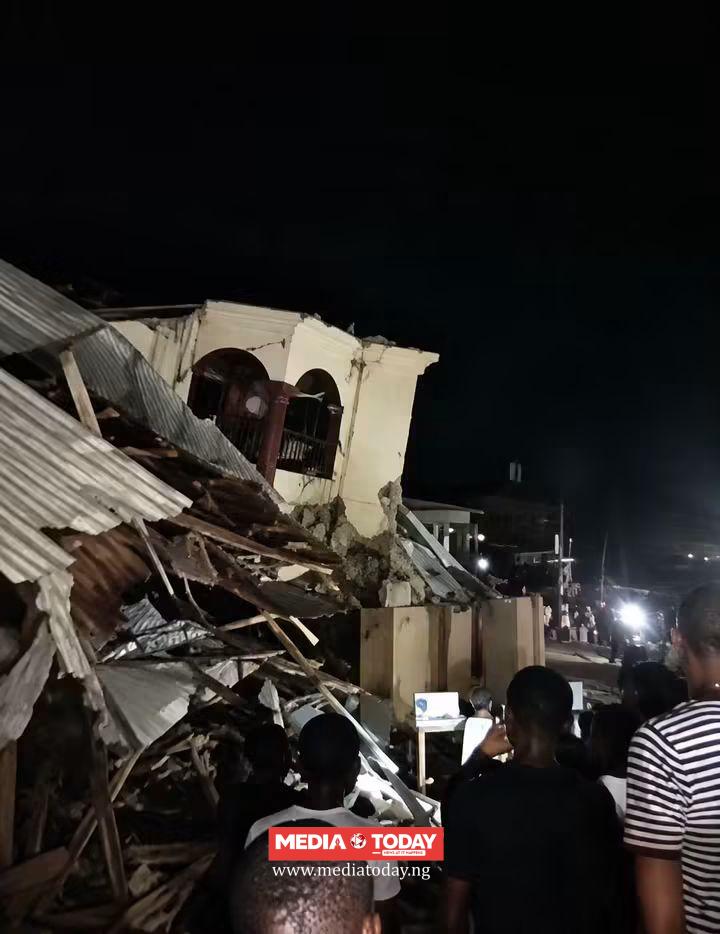 Students Trapped As Three-Storey Hostel Collapses In Anambra