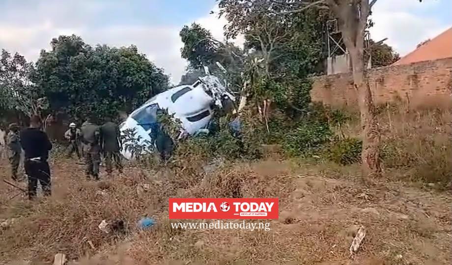 Air Force Helicopter Carrying Zambian VP Crashes After Take-Off