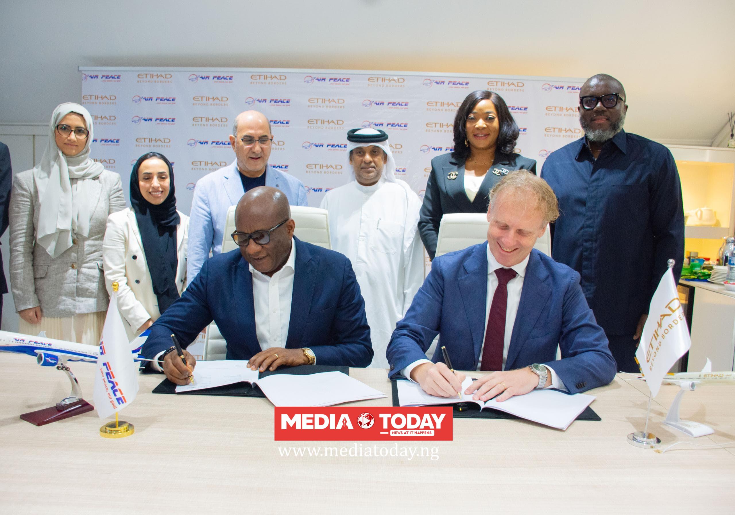 Air Peace, Etihad Seal Interline Deal, Unlock 20 Nigerian, West African Destinations For Global Travellers