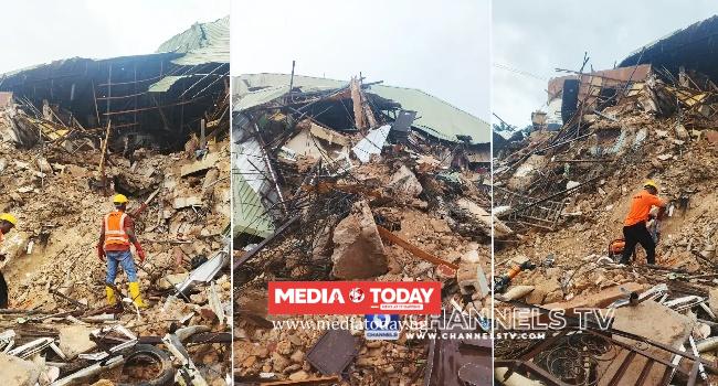 Students Feared Trapped As Private Hostel Near Oko Polytechnic Collapses •