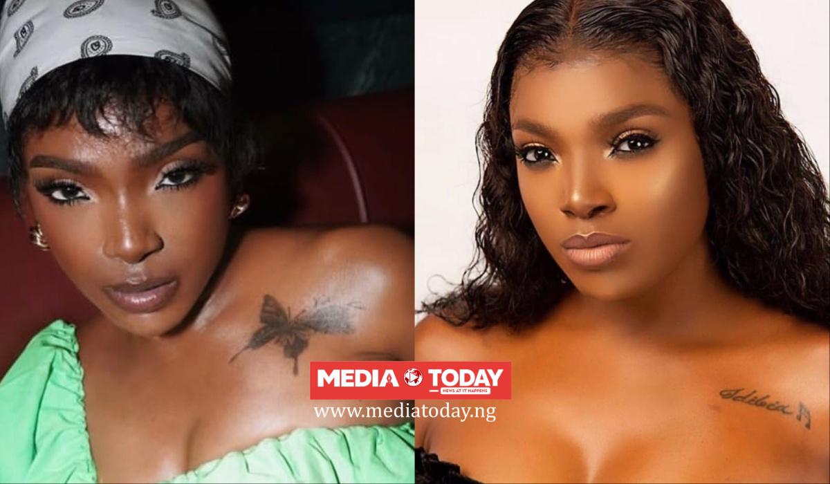Annie Macaulay covers tattoo of 2Baba’s name with butterfly