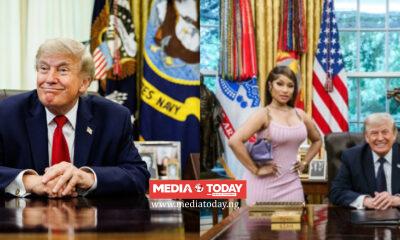 “She’s So Hot"- Donald Trump Showers Praise On Nicki Minaj At White House Event