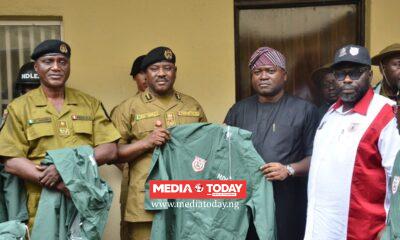 LSSTF Equips NDLEA Lagos Command with 100 Raincoats, Bulletproof Vests, and Helmets