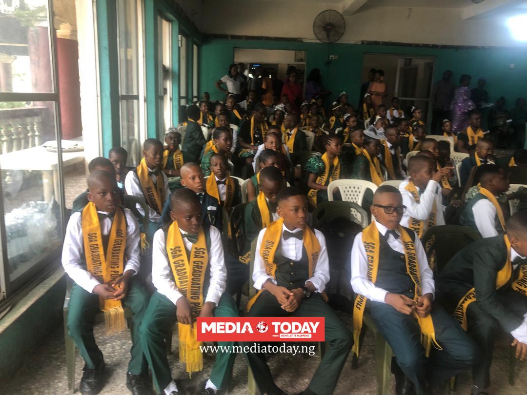 NAPTIP Educates St. George’s Academy Graduating Pupils on the Dangers of Human Trafficking