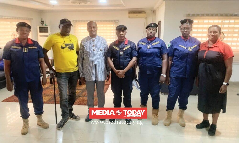 Aba North‍ Mayor, Timothy Iheke Receives New NSCDC D‍ivisional Offi‌cer, Pledges Stronger Partner‍ship on Security