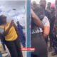 Lagos residents in shock as woman repeatedly shouts ‘I am covered by the blood of Jesus’ at Orile Bus Stop