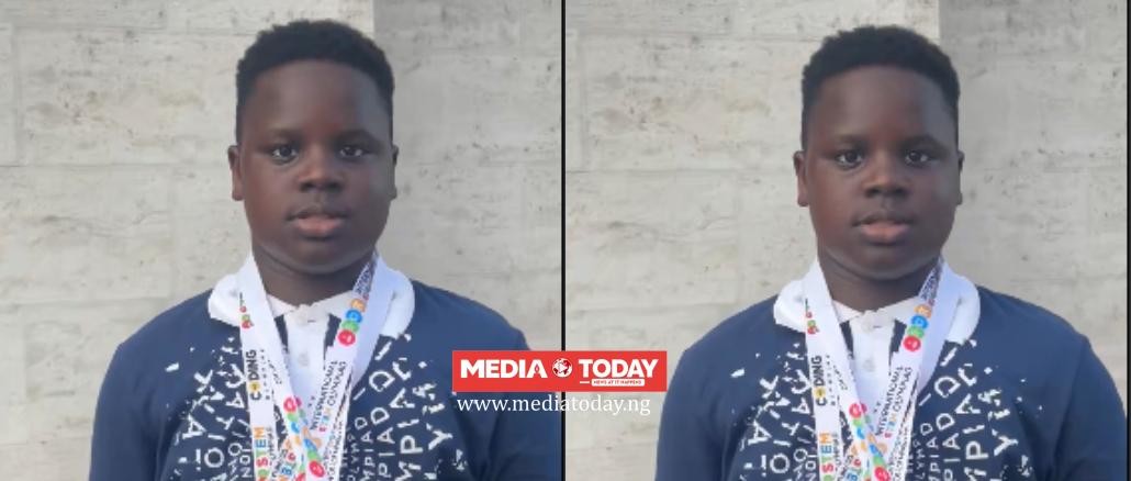 Nigerian Pupil Emerges World’s Best In Mathematics, Wins Gold Medal In Rome