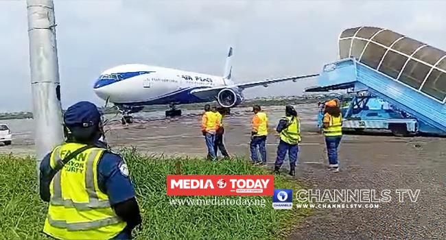 Aircraft Conveying Nigerians From South Africa Arrives In Lagos