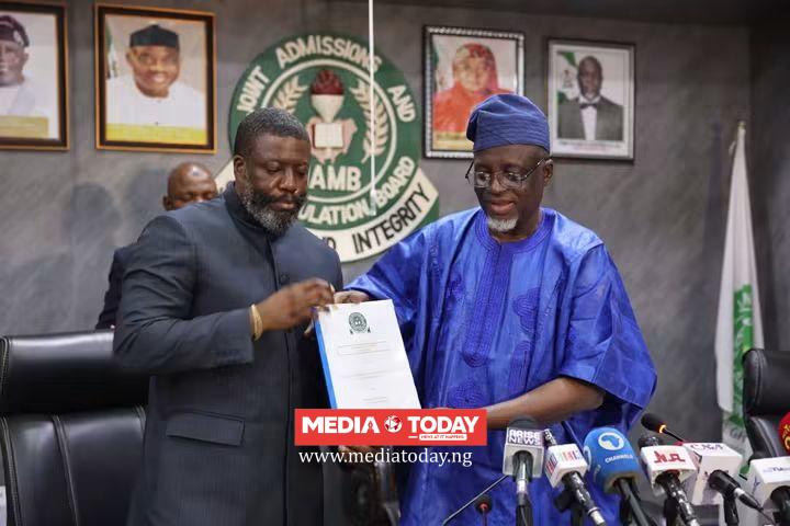 Segun Aina Assumes Office As JAMB Registrar, Declares War On Exam Malpractice