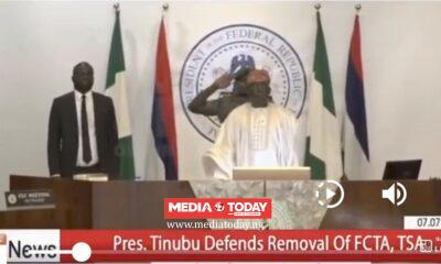 Presi‌dency Clarifie‍s V⁠i‍r‍al Video of President Tinubu Reciting Old Na‍tio⁠nal Anth⁠em at FEC‌ Meeting