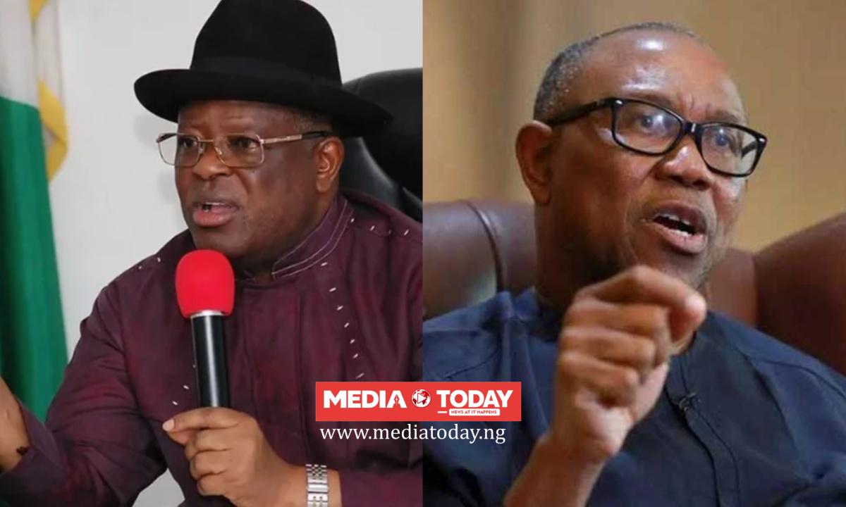 2027: 'I told him I'm on ballot' - Umahi insists on public debate with Peter Obi
