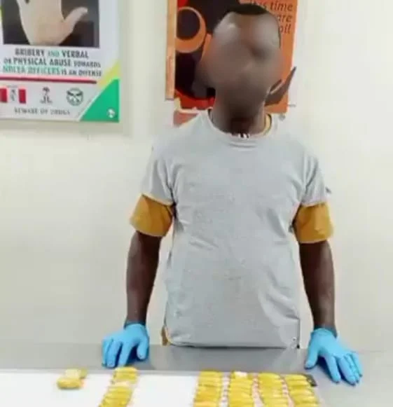 Ex Okada Rider Arrested in Lagos After Passing 100 Meth Wraps at Airport