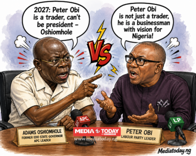 2027: Peter Obi is a trader, can't be president - Oshiomhole