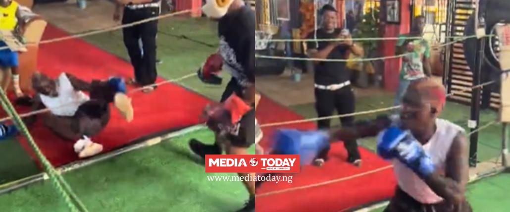 Portable Steps Up Training Ahead of Rematch Against Charles Okocha