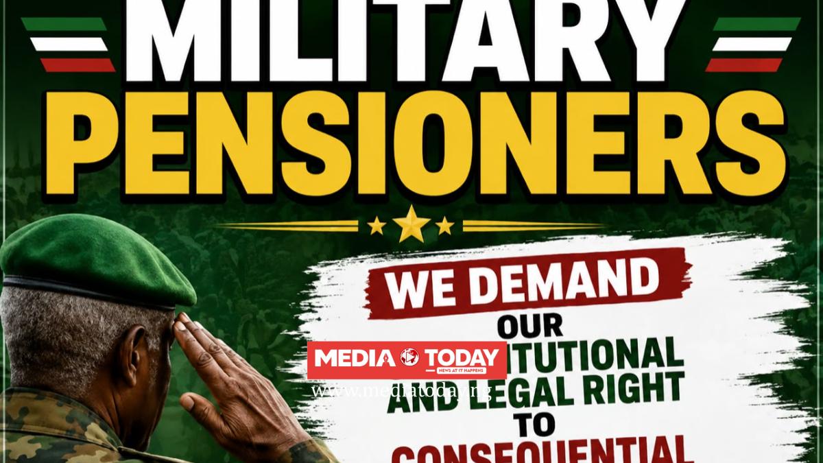 Military Retirees Protest Delayed Pension Adjustments In Abuja