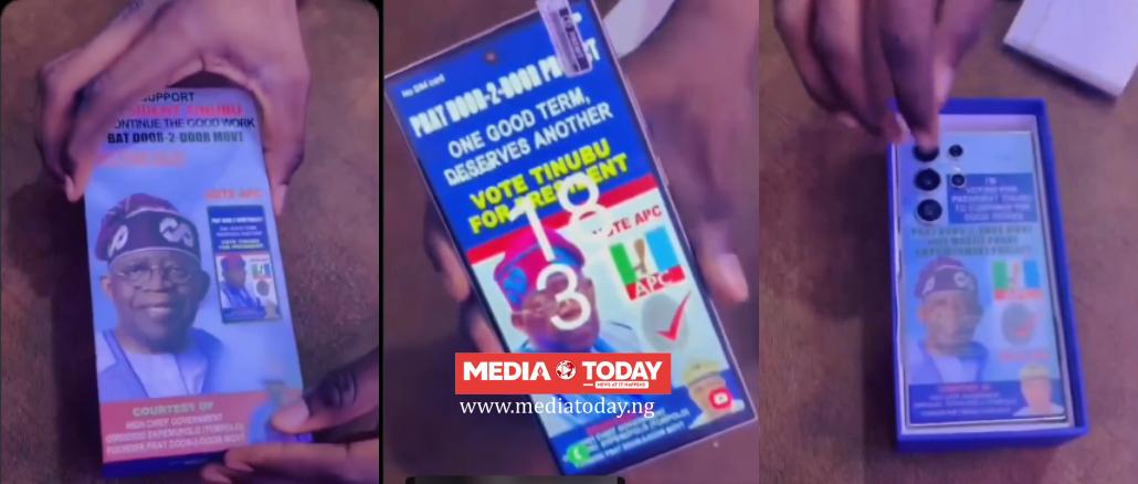 “I Got This At An APC Event”- Man Shows Off Brand New Phone