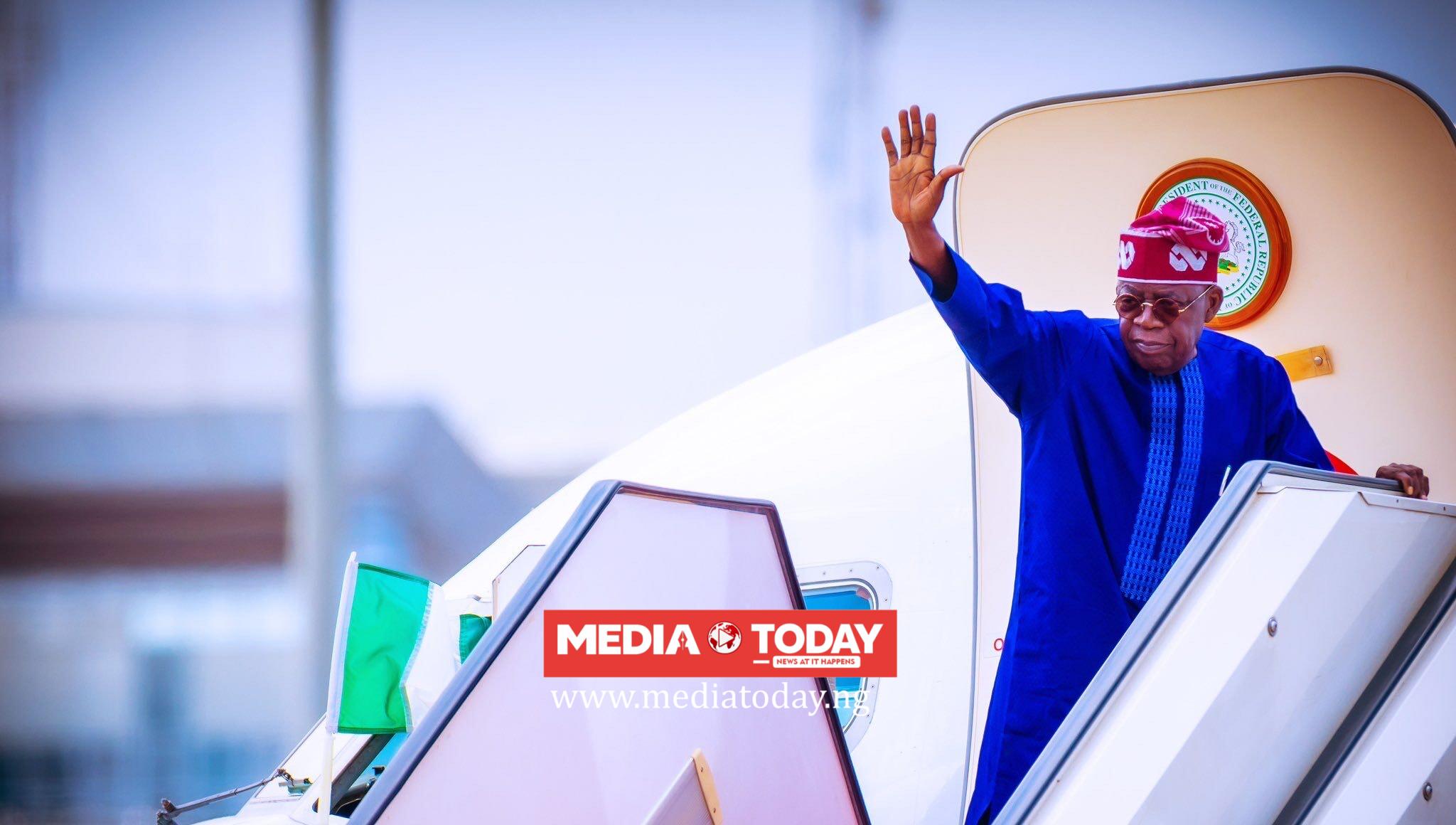 Tinubu Departs Nigeria For Three-Week Vacation in Europe
