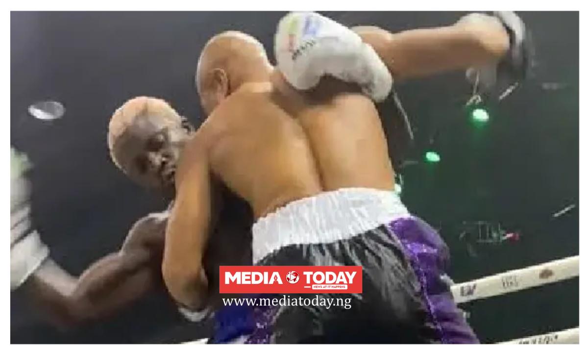 Portable loses to Charles Okocha after walking out of celebrity boxing rematch