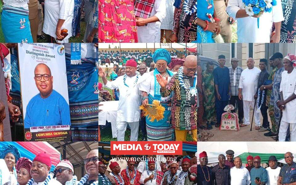 Abia Agric Commissioner, Dr. Cliff Ag‌baeze Honoured as Ama‍okwe Item Women Hold‍s G‌rand August Confer‌ence.