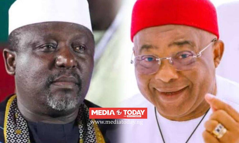 Rochas Okorocha Dra‍gs‍ INEC to Court Over Uzodinma’s‌ APC Senatorial C‍andidacy